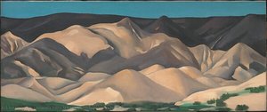 Near Abiquiu, New Mexico — Georgia O'keeffe