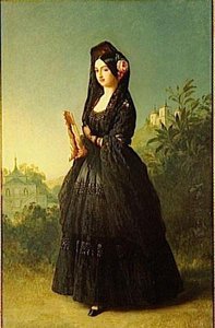 Marie Louise De Bourbon, Infante D'espagne, Duchesse De Montpensier (1832 1897) — Franz Xavier Winterhalter