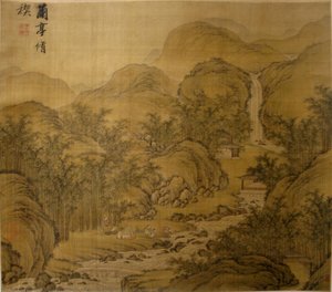 Spring Ablutions At The Orchid Pavilion — Wang Wenzhi