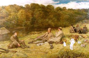 Hunting Party At Stobhall In The Carse Of Gowrie — Thomas Alexander Ferguson Graham