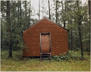 Red Building In Forest, Hale County, Alabama — William Christenberry