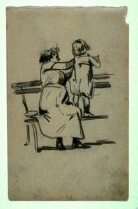 Woman And Child — George Benjamin Luks