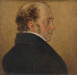 Self-Portrait, Mattheus Ignatius van Bree, c. 1800 - c. 1839