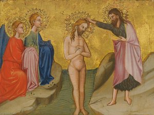 The Baptism Of Christ — Cecco Di Pietro