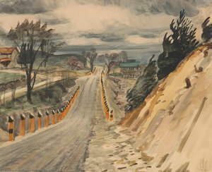 Road In Early Spring — Charles Burchfield