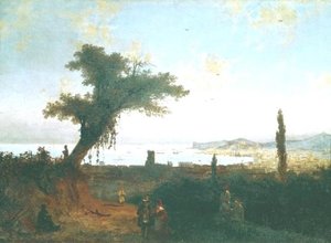 The Old Feodosia — Ivan Konstantinovich Aivazovsky