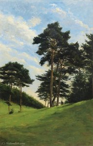 Trees On The Prairie — Antoine Chintreuil