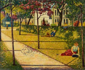 Gorsedd Gardens, Cardiff — Charles Byrd