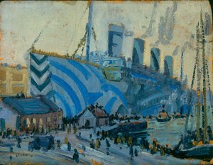Olympic With Returned Soldiers — Arthur Lismer, Contemporary Realism