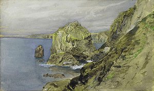 Cornish Coast — William Trost Richards