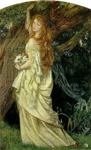 Ophelia (and Will He Not Come Again.'')'' — Arthur Hughes, Pre-raphaelite Brotherhood