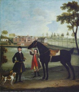 View, Supposedly Of Poynton Hall, Cheshire — Thomas Stringer