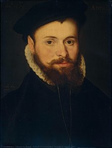 Portrait Of A Young Man, Cornelis De Zeeuw, 1563 — Cornelis De Zeeuw