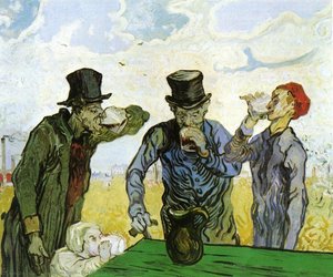 Los Bebedores (después De Daumier) — Vincent Willem Van Gogh