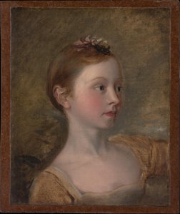 The Painter's Daughter Mary (1750–1826) — Thomas Gainsborough, Rococo