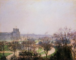 The Tuileries Gardens — Camille Pissarro