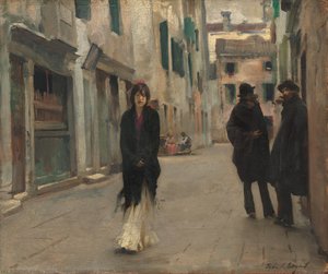 Street In Venice — John Singer Sargent