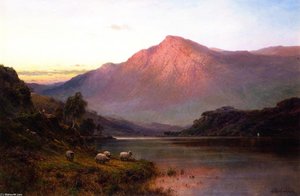 The Quiet Waters Of Loch Lomond — Alfred De Breanski Senior