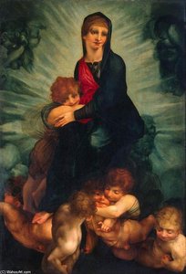 Madonna And Child With Putti — Rosso Fiorentino, Early Florentine Mannerism