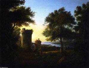 Italianate Landscape — Alexander Nasmyth, Romanticism