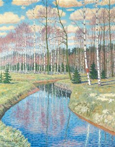 Springtime — Nikolai Petrovich Bogdanov Belsky