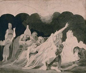 The Vision Of The Lazar House — Johann Heinrich Füssli