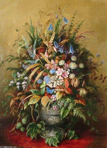 Vase Of Flowers — Albrecht Dürer, Romanticism
