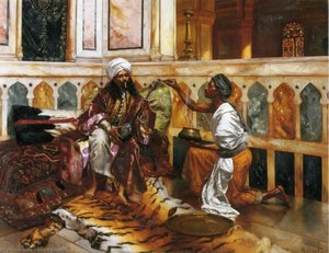 Preparing The Hookah — Rudolph Ernst