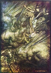 The Ring Of The Nibelung 28 — Arthur Rackham