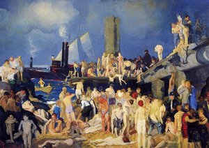 Riverfront, No. 1 — George Wesley Bellows