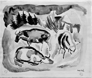 Cattle — Walt Kuhn