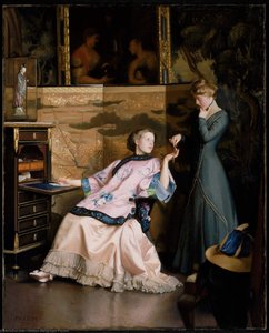 The New Necklace — William Mcgregor Paxton