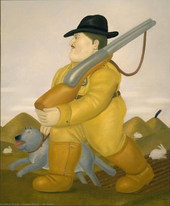 The Hunter — Fernando Botero