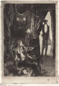 Iza Sleeping — Paul Albert Besnard, Impressionism