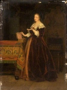 A Lady with a Pearl Necklace
