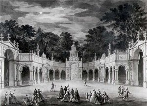 The Illuminations At Buckingham House To Celebrate — Robert Adam