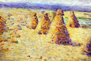 Hay Ricks In Normandy