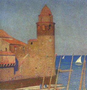 Vue De Collioure — Henri Jean Guillaume Martin