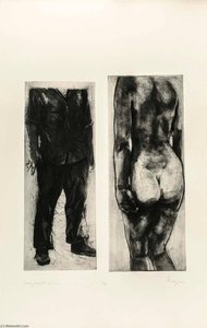 (the Artist And The Model, Portfolio) Confrontation — Michael Mazur