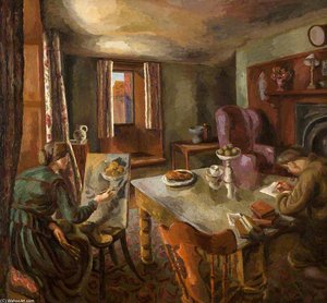 Interior - — Duncan Grant, Impressionism