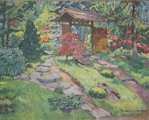 Jardin D'albert Kahn, Le Torii — Yvonne Jean Haffen