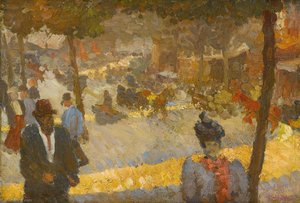 Paris Sur Les Boulevards — Louis Hayet