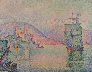 Antibes, Evening — Paul Signac