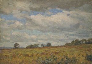 Landscape With Grey Clouds — Gunning King