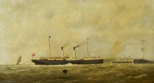 The Paddle Steamer 'mary Beatrice' — George Mears
