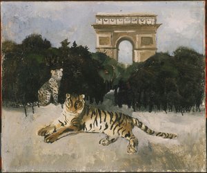 Tiger and Arc de Triomphe