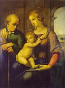 Holy Family (the Virgin With The Beardless Joseph) — Raphael