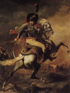 An Officer Of The Chasseurs Commanding A Charge — Théodore Géricault