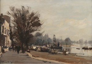 Strand On The Green, Chiswick — Edward Seago