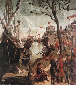 The Arrival Of The Pilgrims In Cologne — Vittore Carpaccio